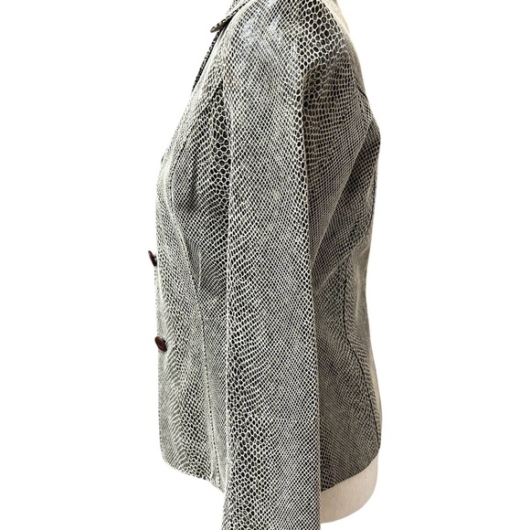 Frenchi snakeskin leather jacket - Picture 6 of 14